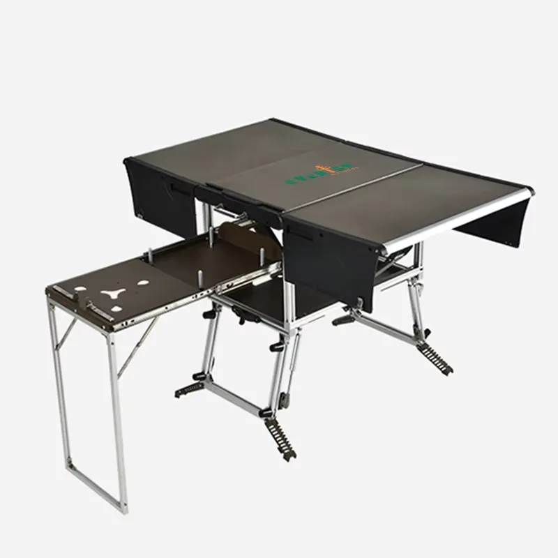 Quality Camping Cooking Set - Conjunto de Cozinha Portátil para Camping