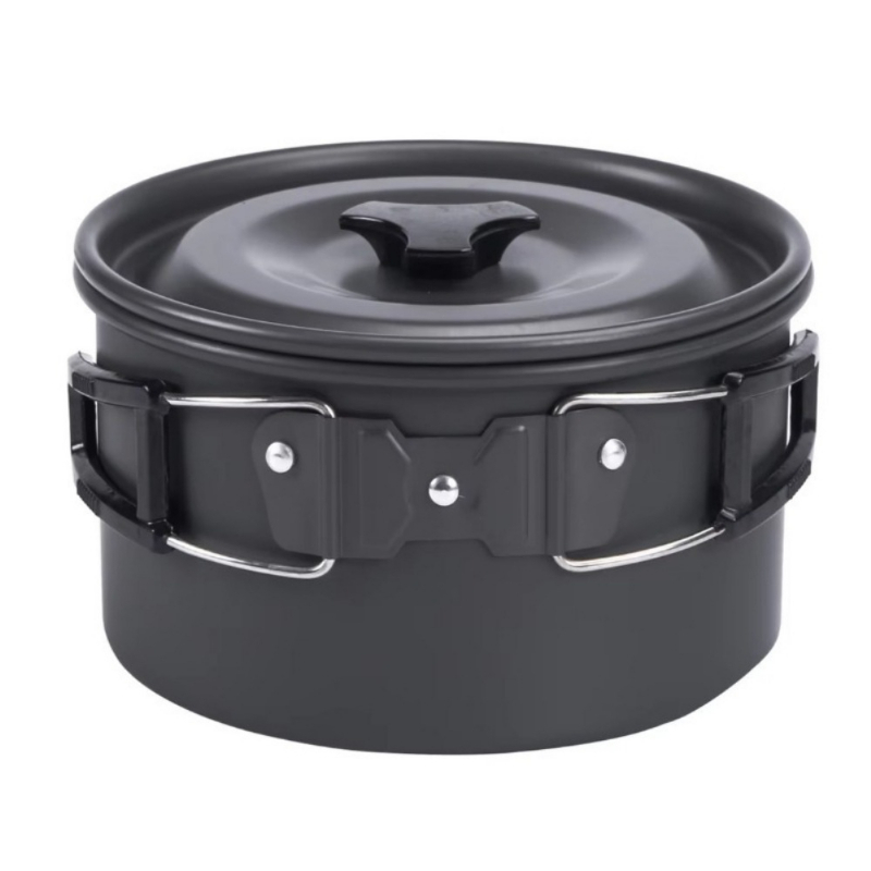Quality Camping Cooking Set - Fogão de Camping Leve de Alta