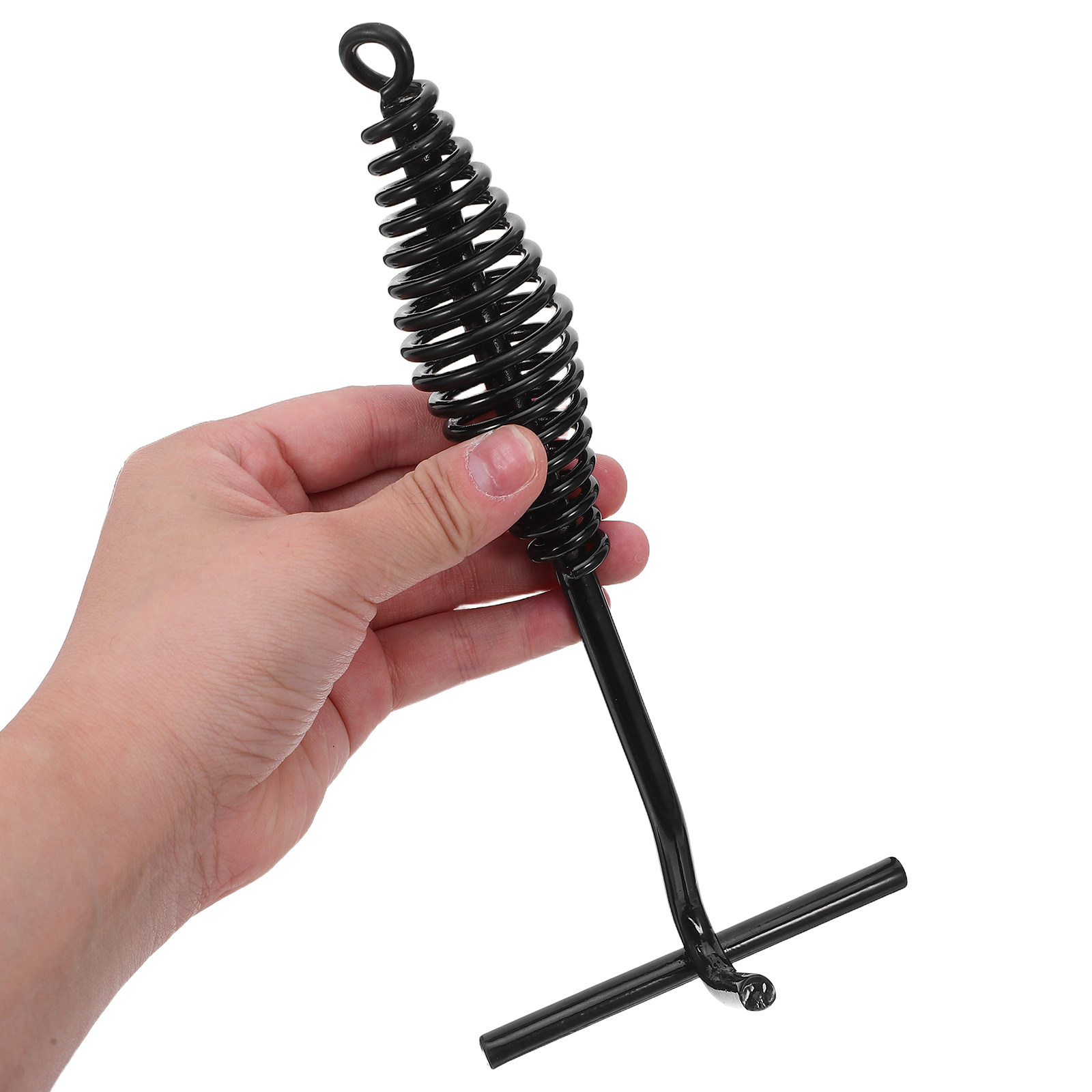 Camp Dutch Oven Cast - Alça Espiral Preta para Levantar Tampa