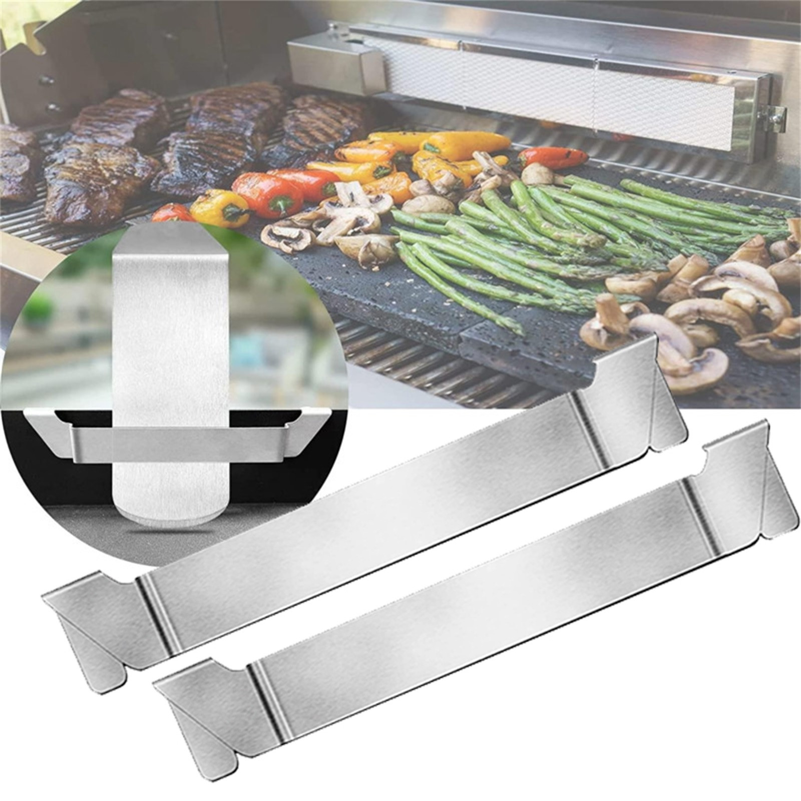 Aço BBQ Griddle E Espátula Tit - Camping Cooking Flat Top avaliação e preço