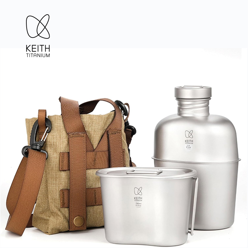 Conjunto de Cantil e Panela de - Camping Hiking Cooking avaliação e preço